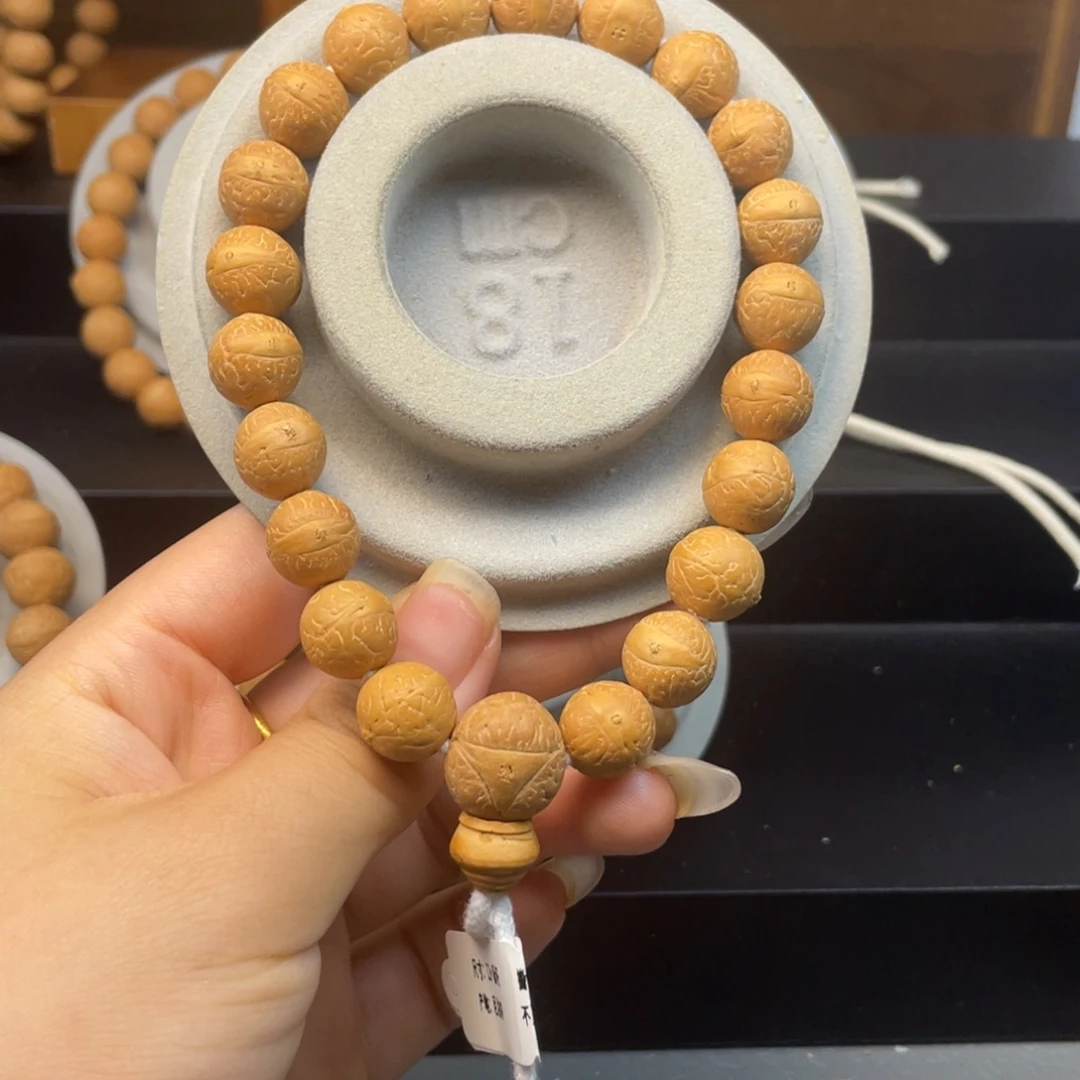 凤眼菩提手串12素手凤眼菩提手串