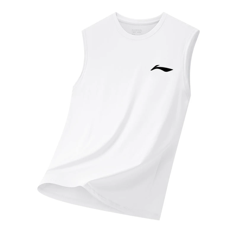 李LN宁夏冰丝速干背心男吸湿排汗运动t恤健身跑步透气宽松大码