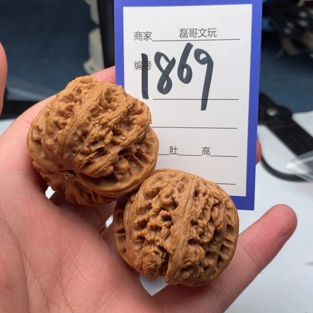文玩核桃把件1869