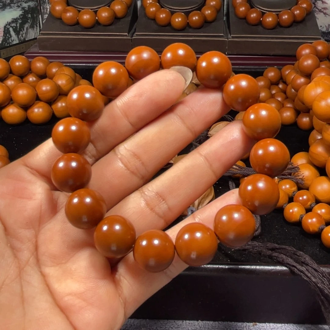 橄榄核手串/手链梁*1.37+树王全品小孔