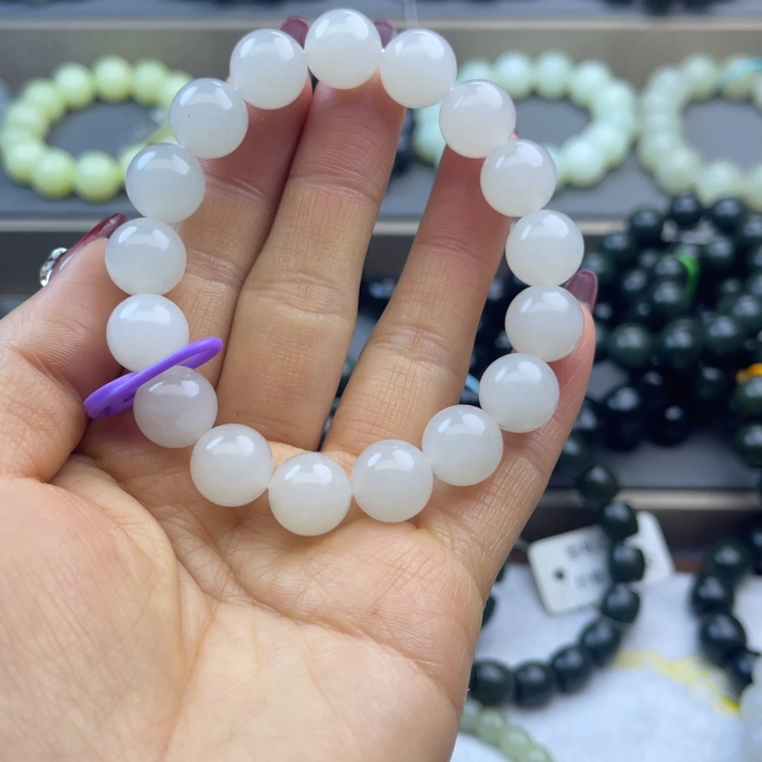 和田玉手链未镶嵌