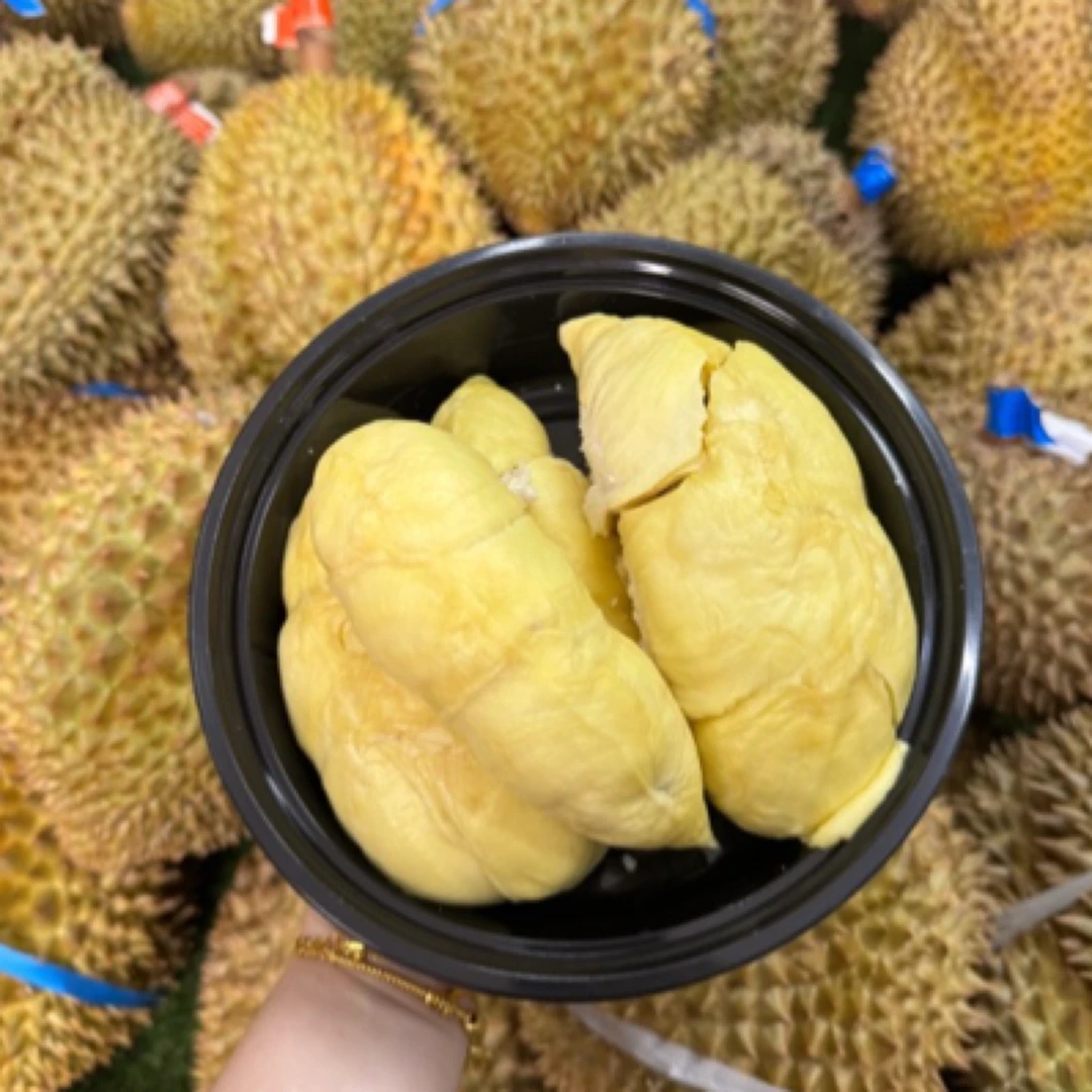 两盒榴莲肉泰国A果品质到手2-2.3斤金枕头新鲜榴莲皮薄肉厚核小特价福利果金枕泰国