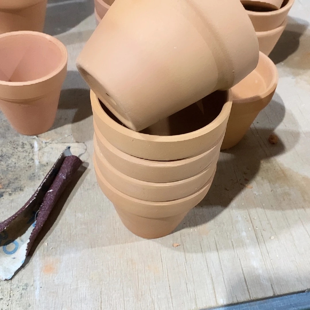 瑕疵红陶8×7-5