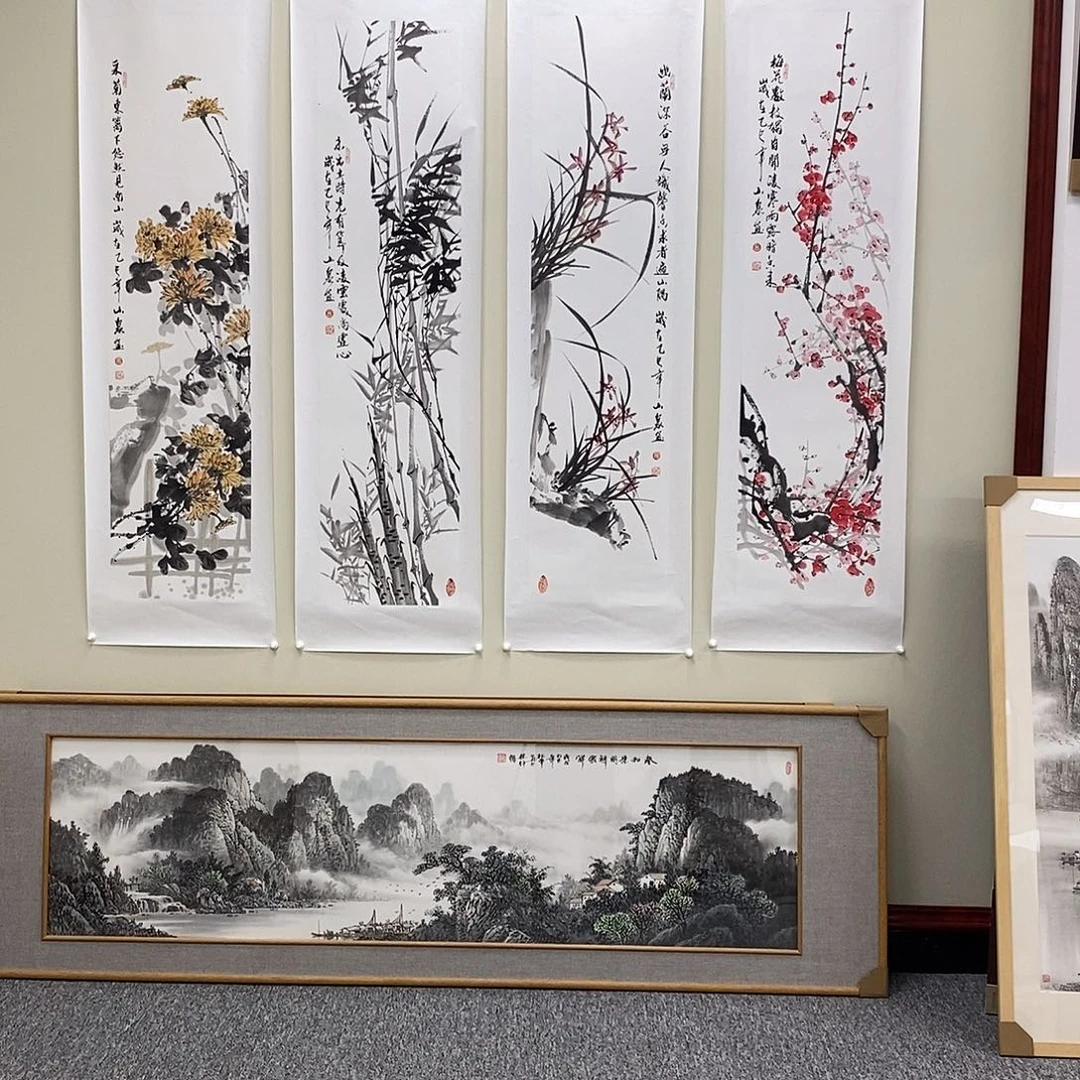 耳***东国画吕山泉四尺精品佳作