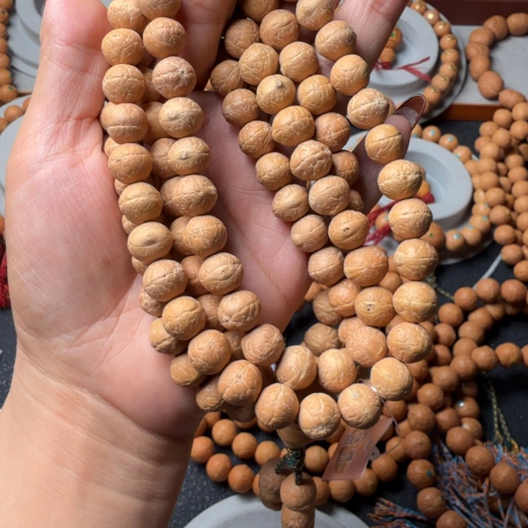 把件凤眼菩提精挑矮桩单仓108➕6