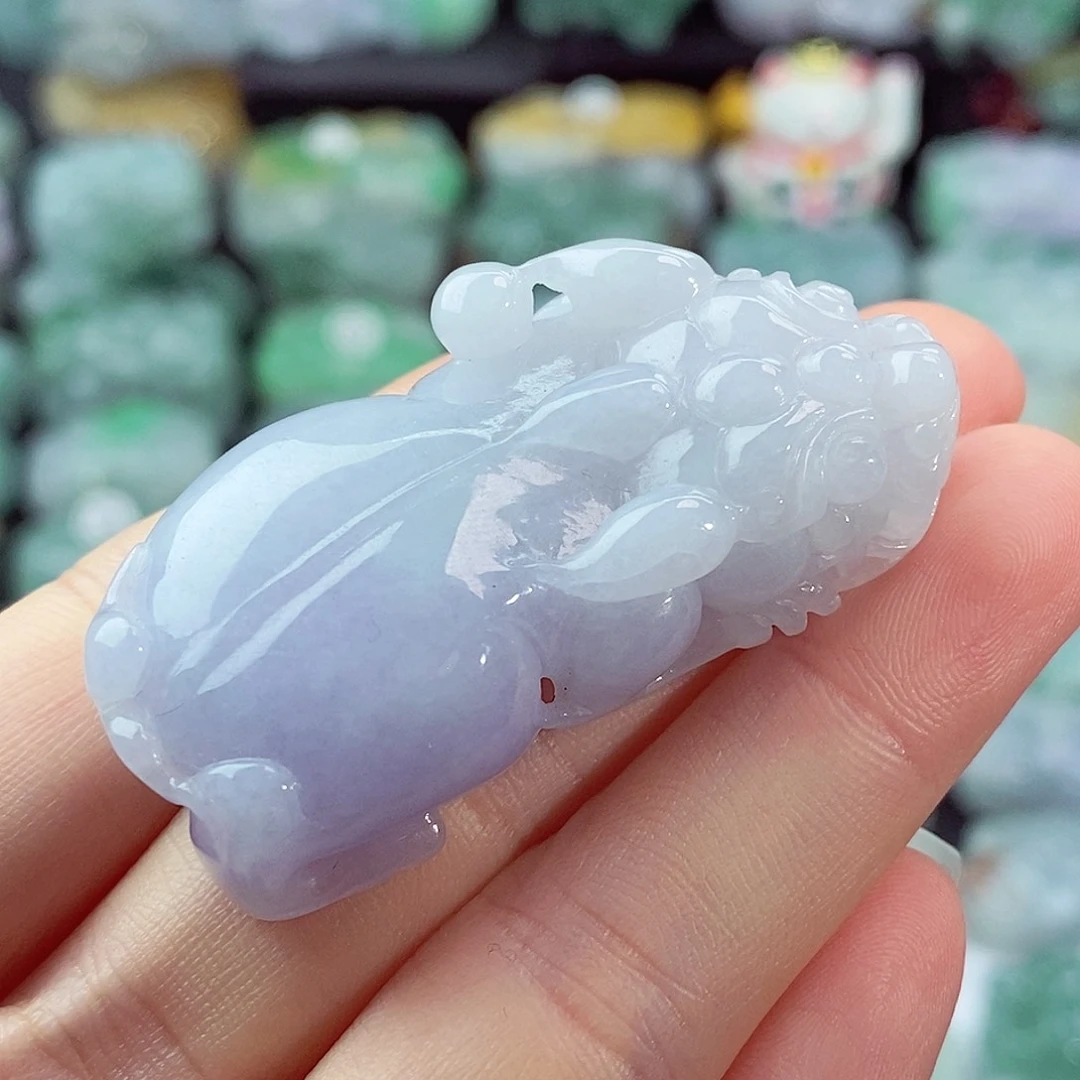 颈饰未镶嵌翡翠天然