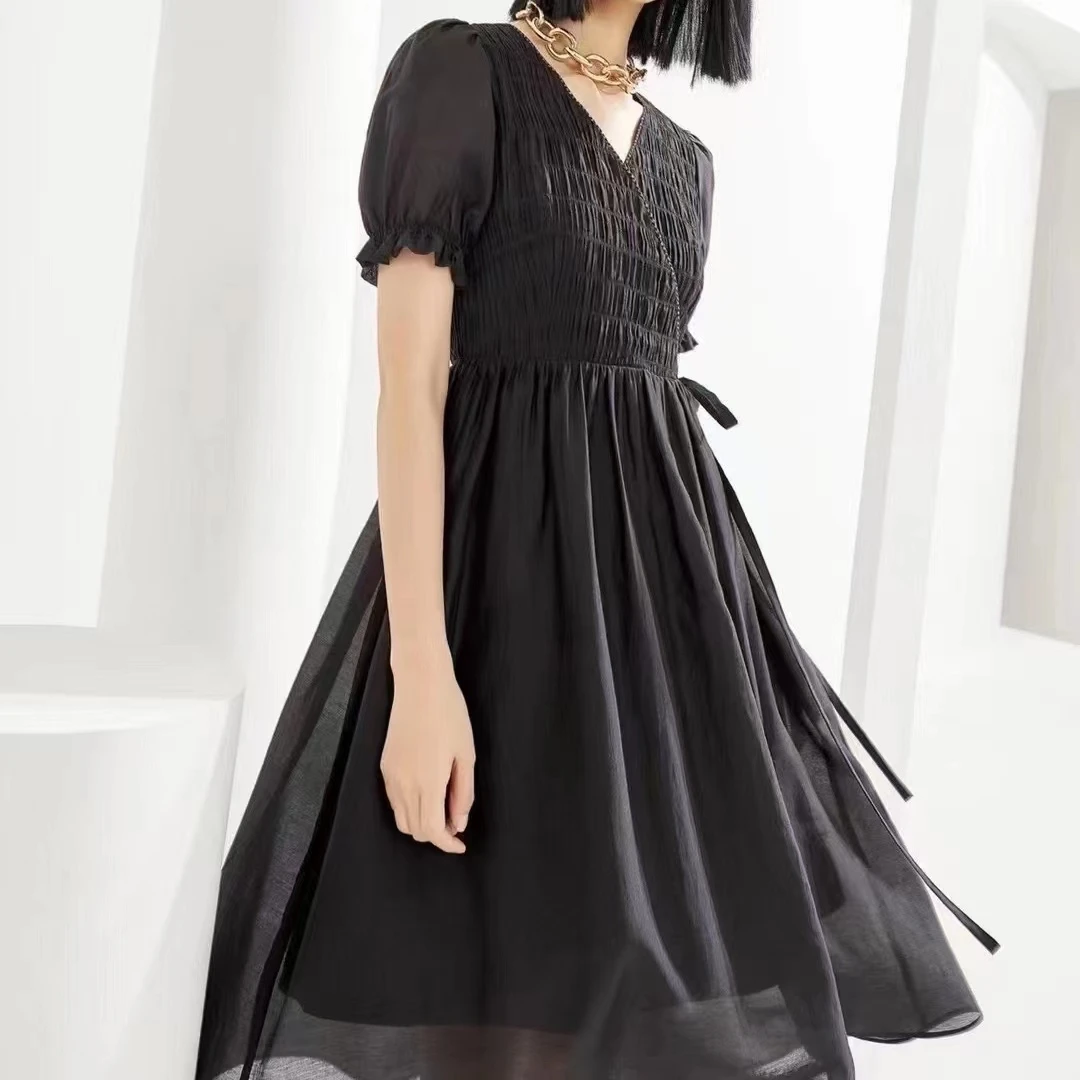 B481-500时尚气质甜美收腰女装华衣曼