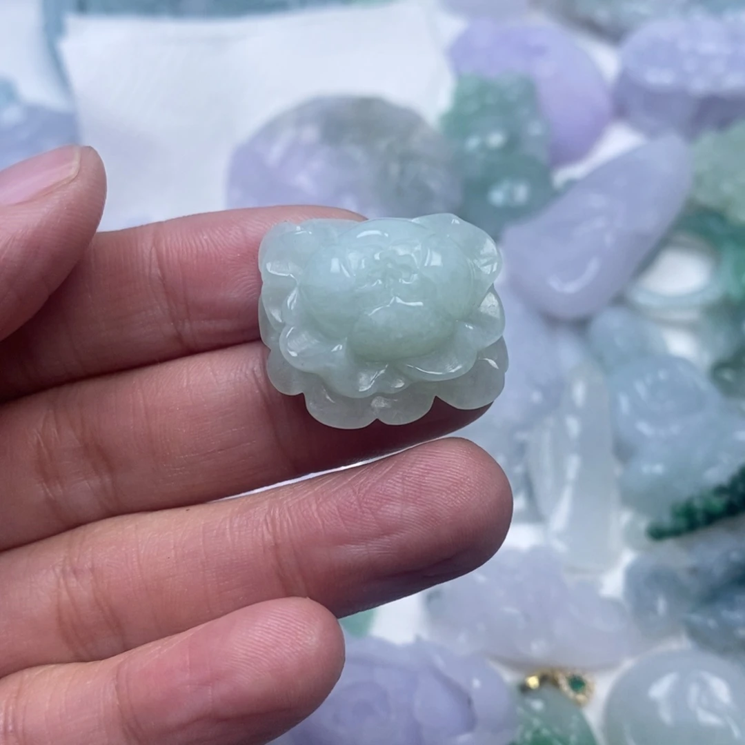 颈饰未镶嵌翡翠暖***爱翡翠