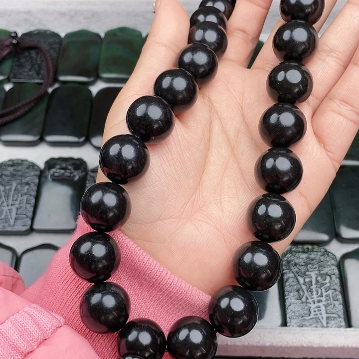 蛇纹石玉未镶嵌挂件泰山玉18