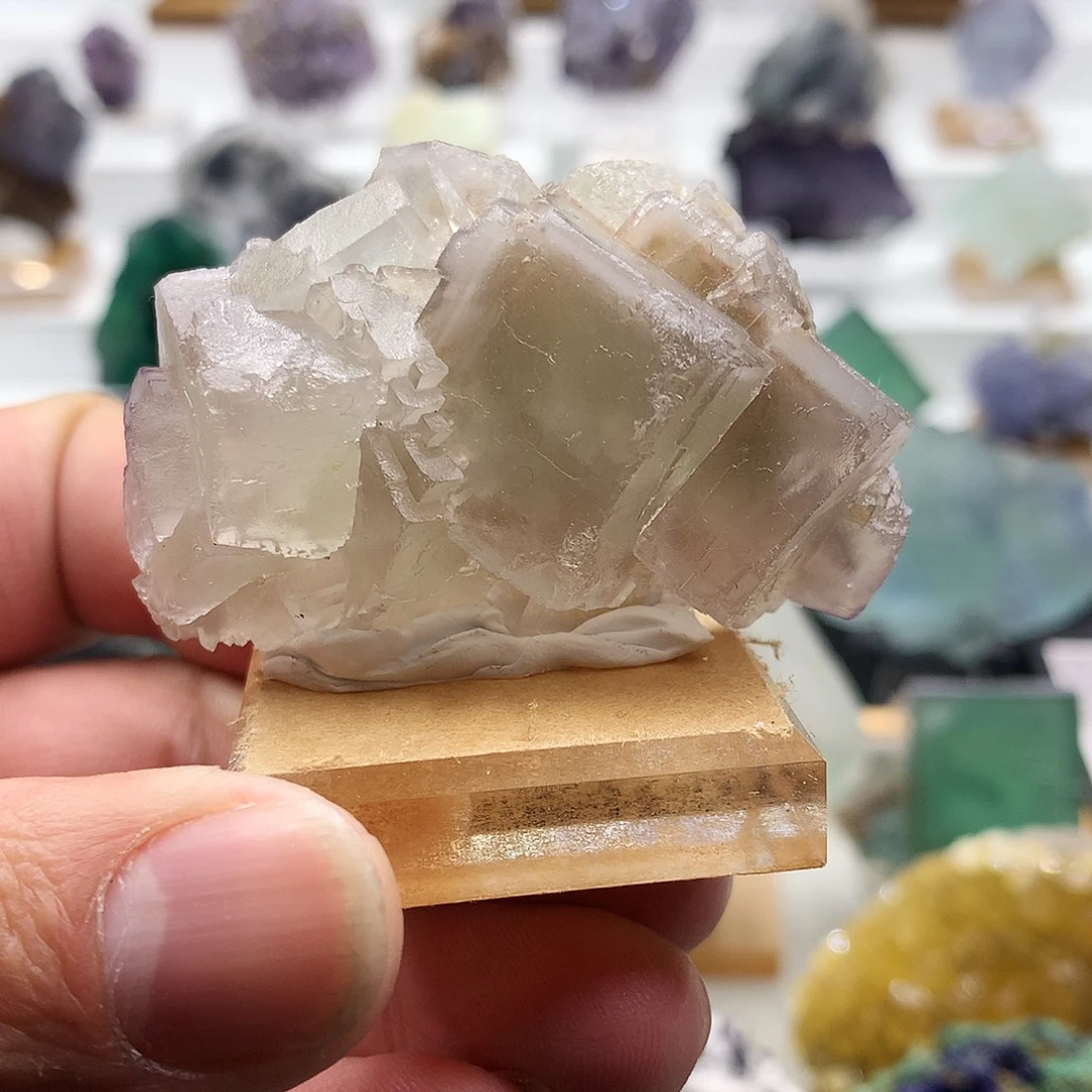 石材贵州白瓷萤石