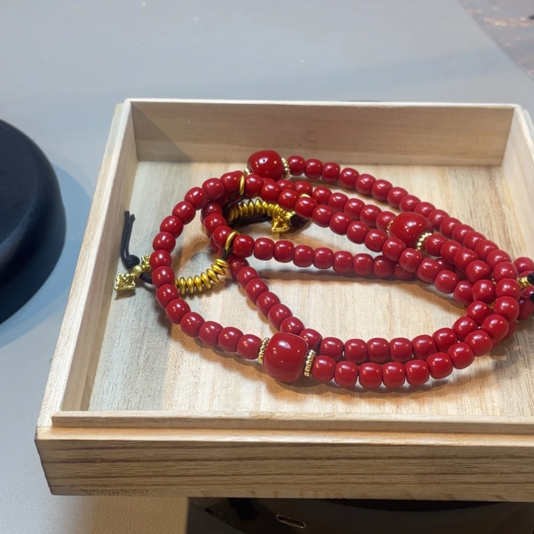 木盒装108颗极品0707多圈