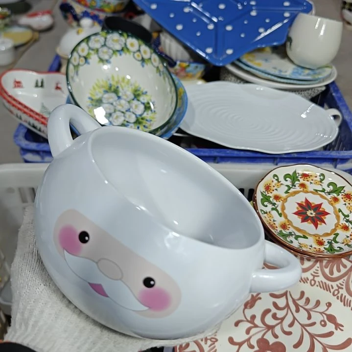 欧式陶瓷餐具杯碗盘微瑕介意慎拍