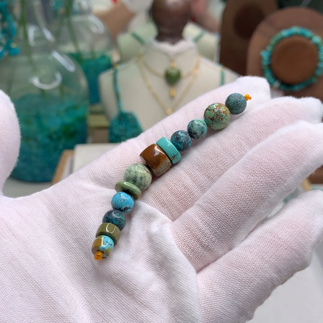 绿松石未镶嵌配饰