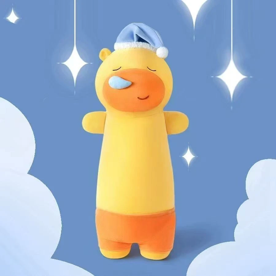 爱打呼水豚噜噜床上睡觉夹腿抱枕毛绒玩具公仔周边玩偶生日礼物