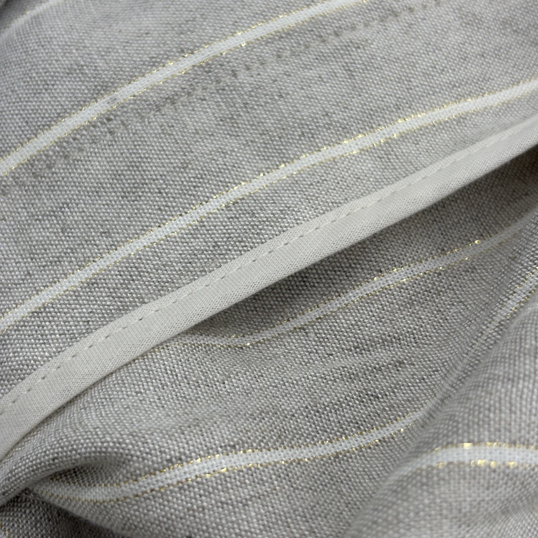 金丝亚麻轻奢时尚简约套装