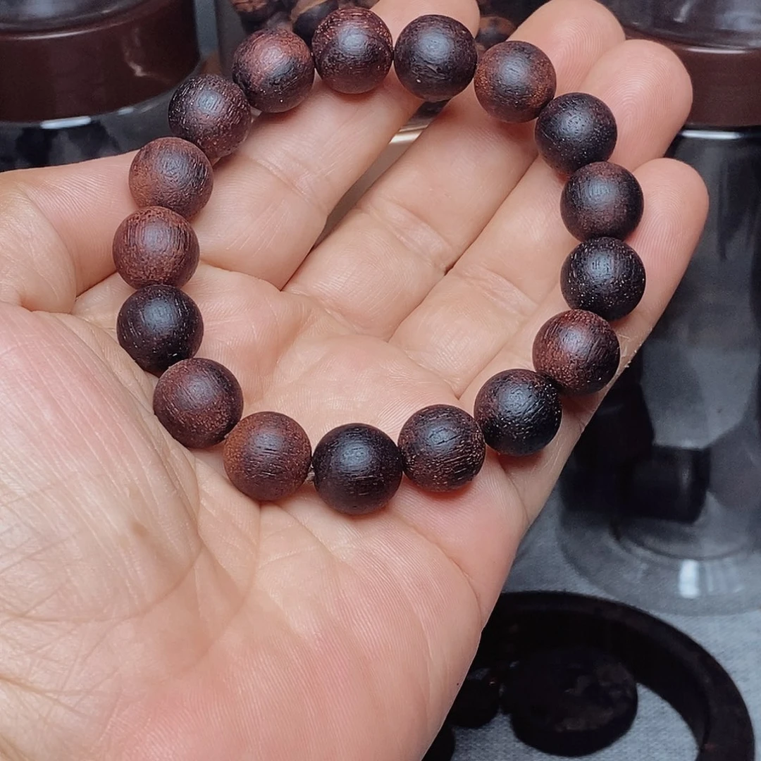 木1.2缅甸小叶降真香圆珠手串