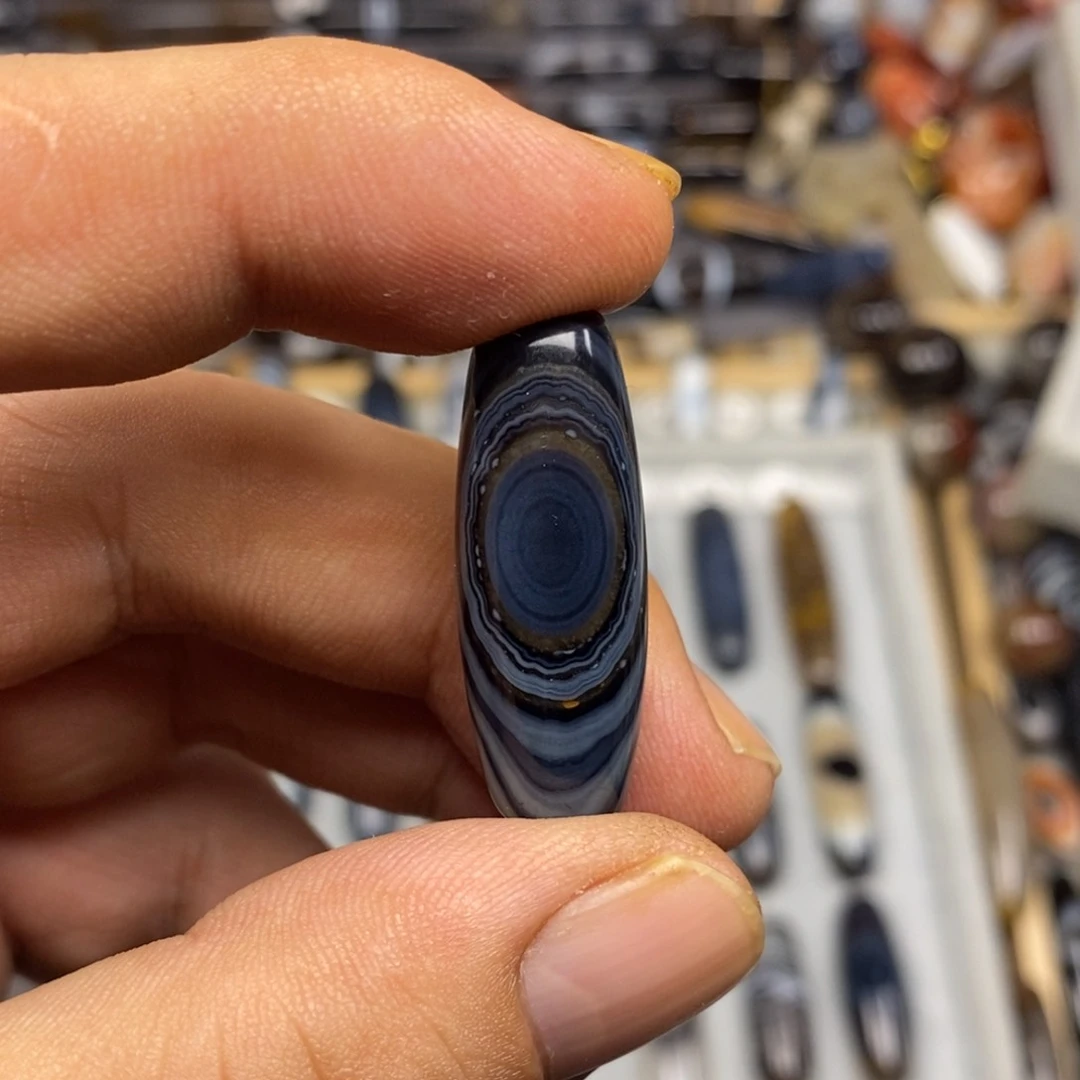 未镶嵌玛瑙/玉髓珠宝半成品
