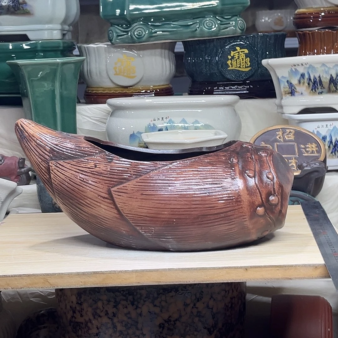 陶瓷绿植多肉微瑕花盆