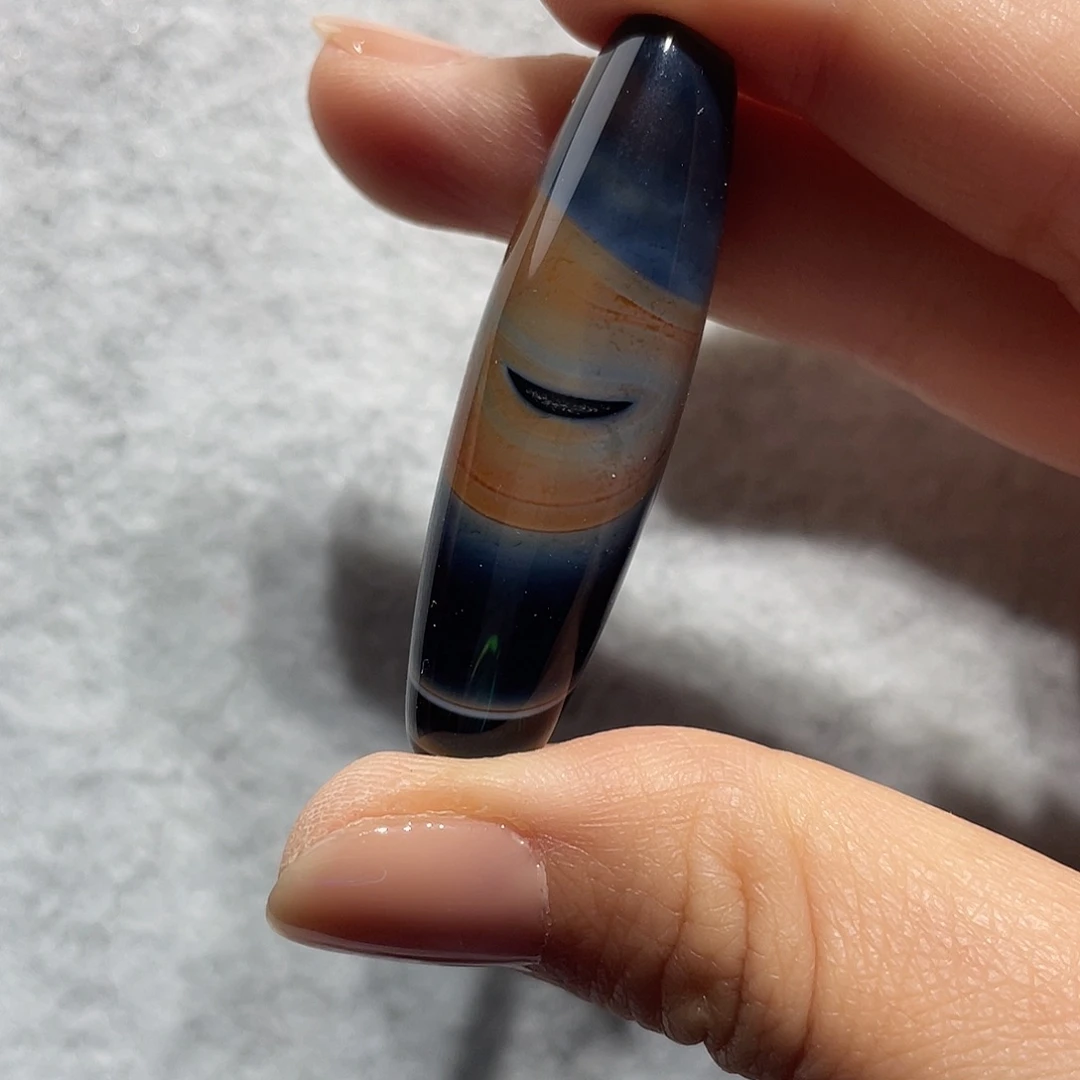 心***然玛瑙/玉髓颈饰未镶嵌