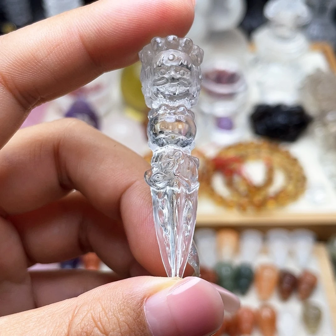 颈饰未镶嵌水晶吊坠