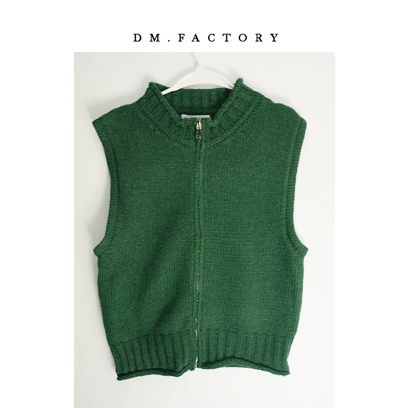 呆毛DM.FACTORY 【1.18青仓】针织马甲毛衣DMS1788