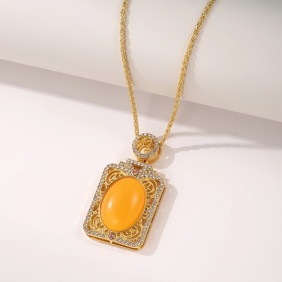 铜合金项链 轻奢风时尚新款项链WH3368-1