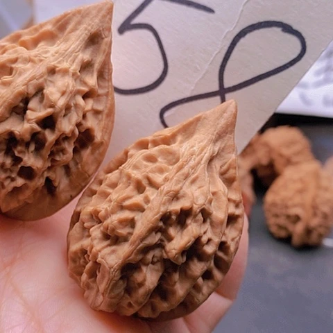 吊坠桃核39全品红缨枪高55