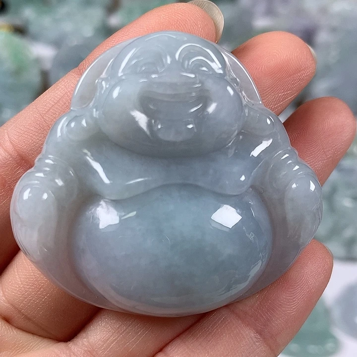 颈饰未镶嵌翡翠大佛福利卡厚11+