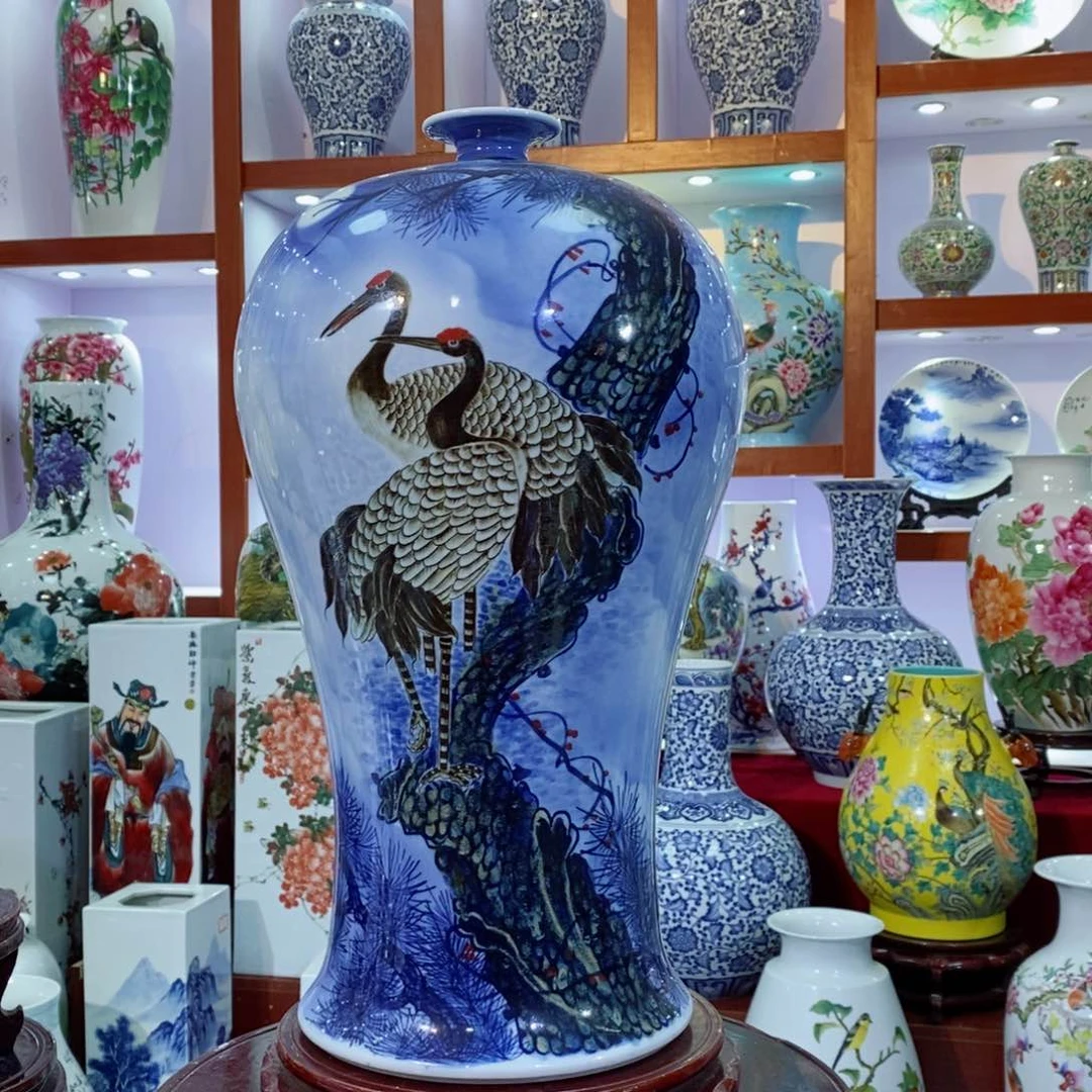 瓶景德镇陶瓷手绘