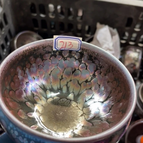 茶盏兰**洋建阳建盏微瑕油滴