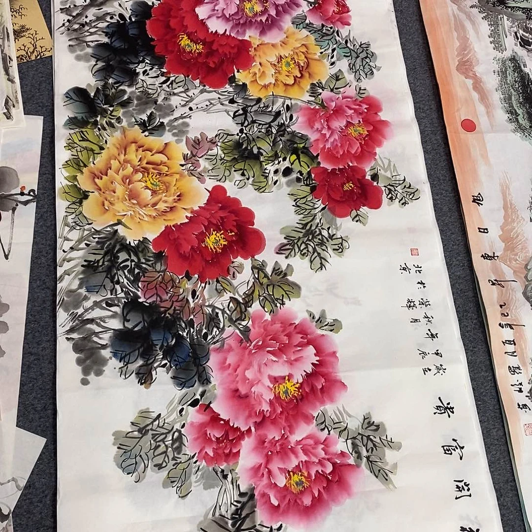 国画纯手绘画画画