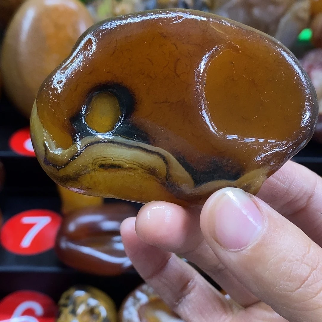 玛瑙/玉髓未镶嵌珠宝奇石
