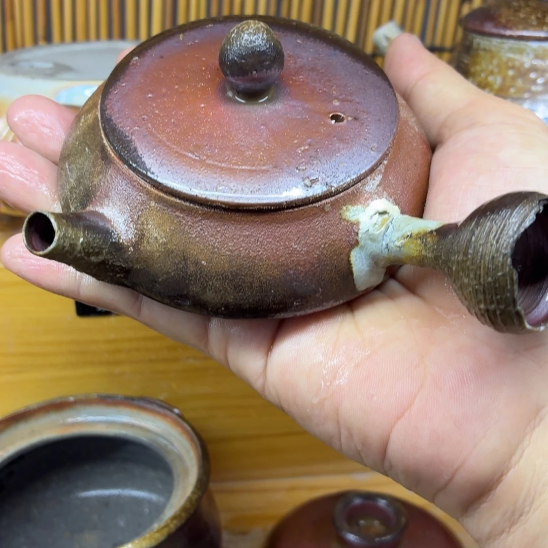 陶园柴烧精品高货644泥纹