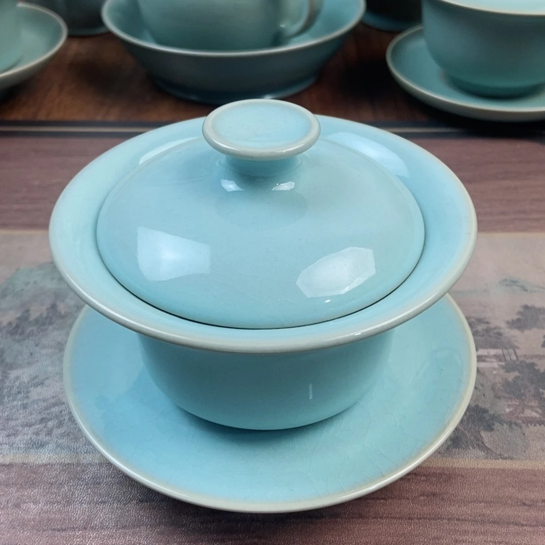 摆件瓷原产地原矿汝瓷～茶器