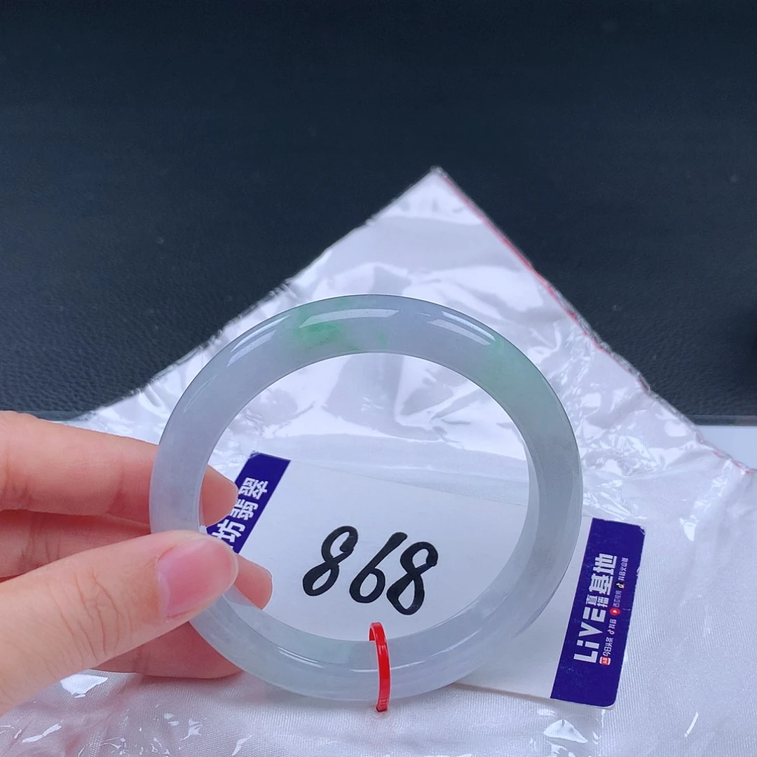 翡翠手镯未镶嵌手镯001065