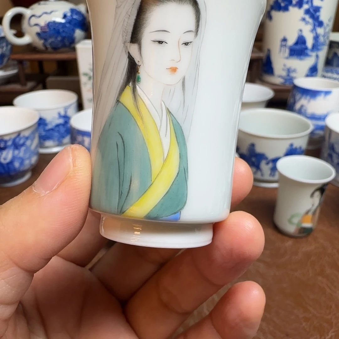 摆件陶今天晚上的月亮很圆很