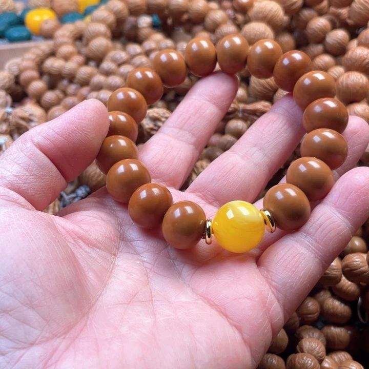 猴头核桃手串1.5南瓜算盘