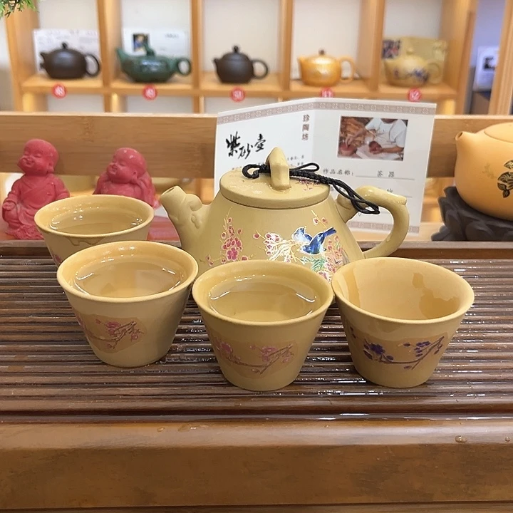 茶壶紫砂石瓢200毫升段泥