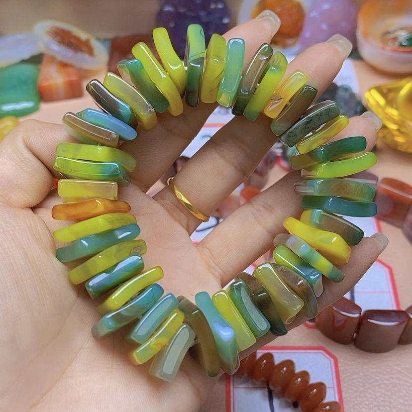 【闪购商品】玛瑙/玉髓颈饰未镶嵌一*