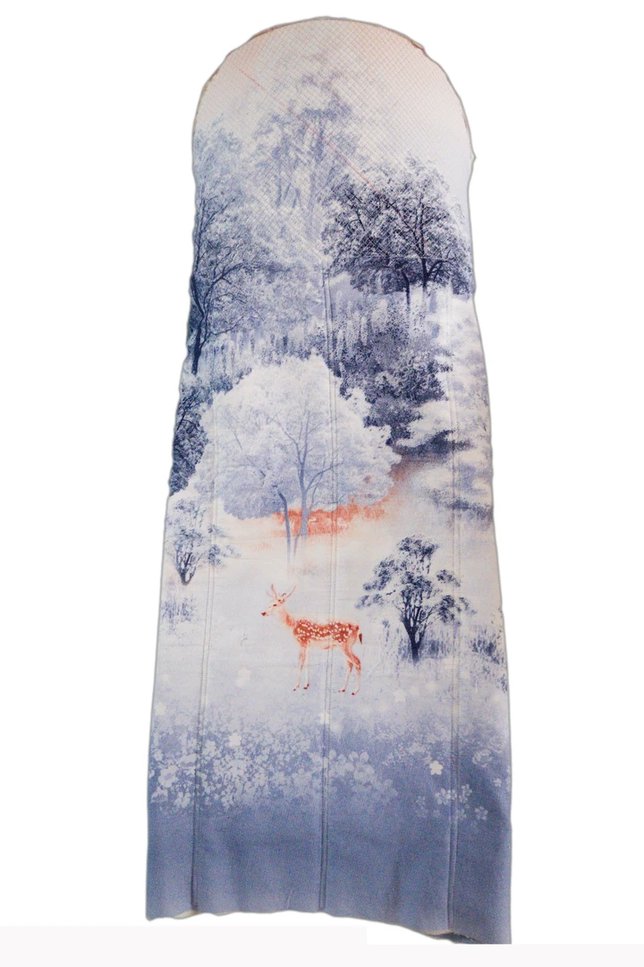 婴儿背带国风夏季新款复古印花