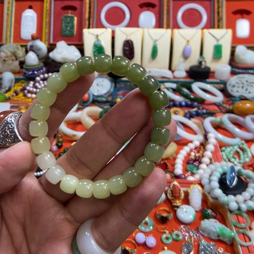 和田玉（糖玉）未镶嵌手链