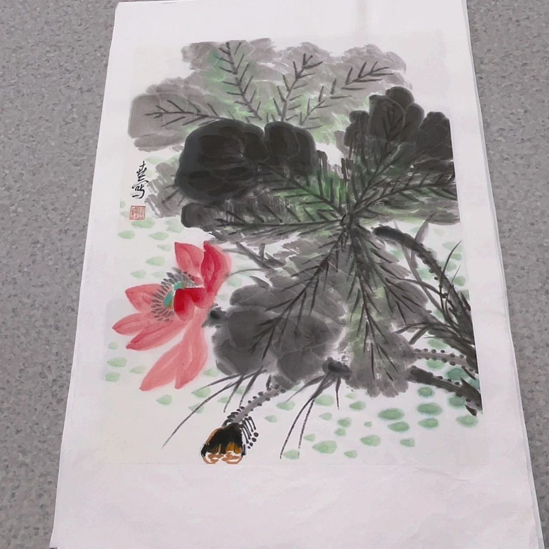 国画1.4平尺国画作品