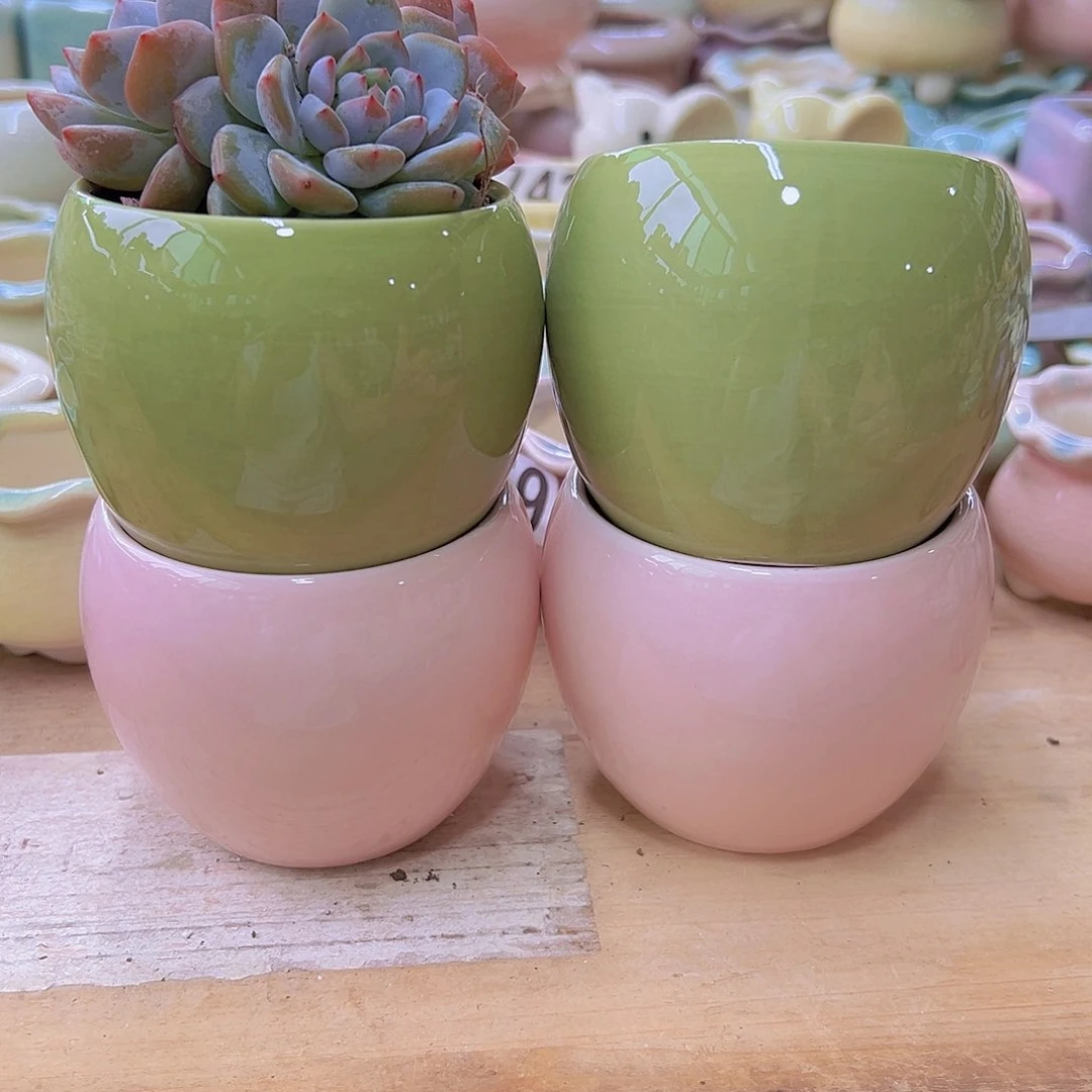 陶瓷花盆单场满12包邮