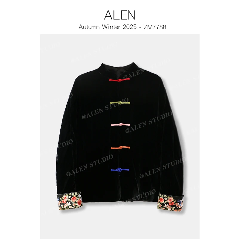 【Alen女装店】新中式国风气质时尚复古外套ZM7788