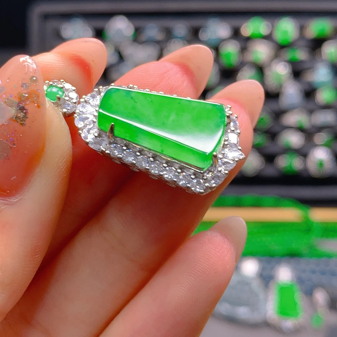 未镶嵌戒指翡翠天然翡翠