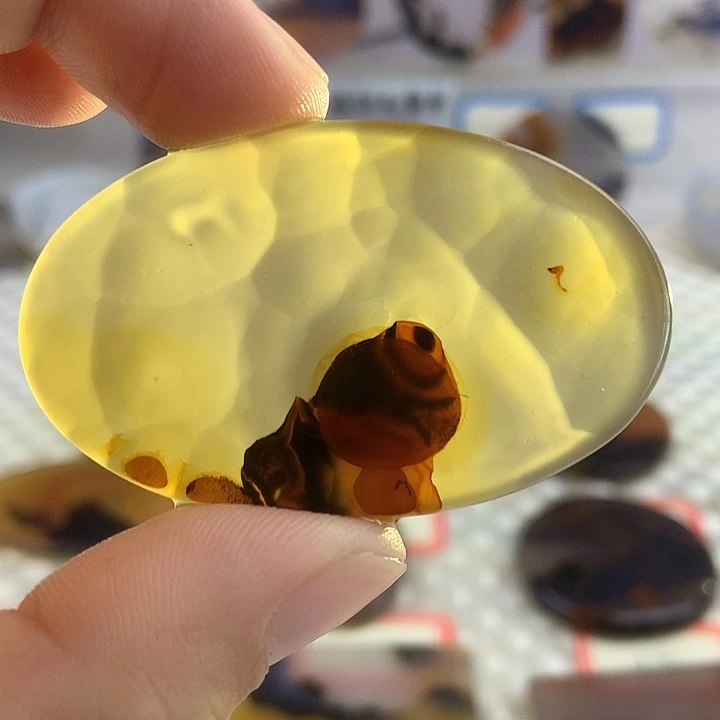 玛瑙/玉髓合金颈饰