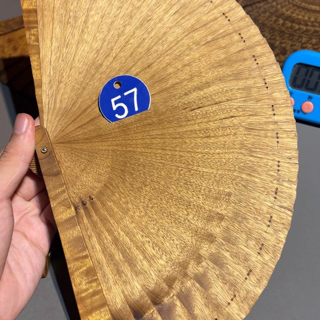 金丝楠金丝楠小叶桢楠扇子18cm