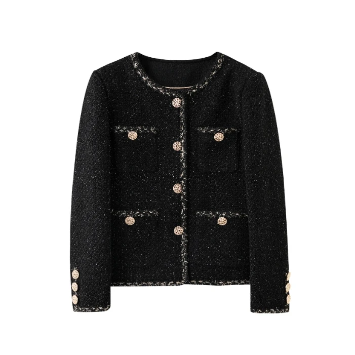 [F18] 2024新款经典重工名媛气质小香风外套