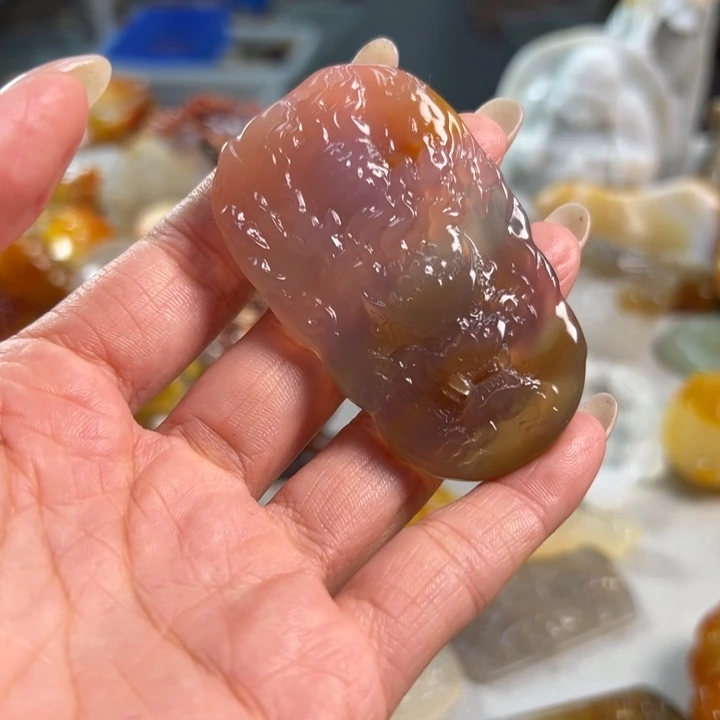 玛瑙/玉髓吊坠(不含链)未镶嵌
