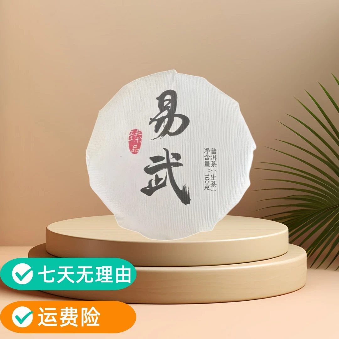 新人福利 2020年易武生茶饼茶 100克